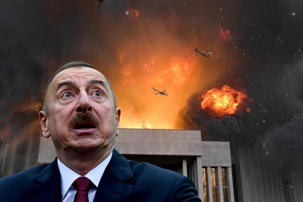   Алиев идет на сознательный конфликт с Москвой. Иллюстрация: Блокнот