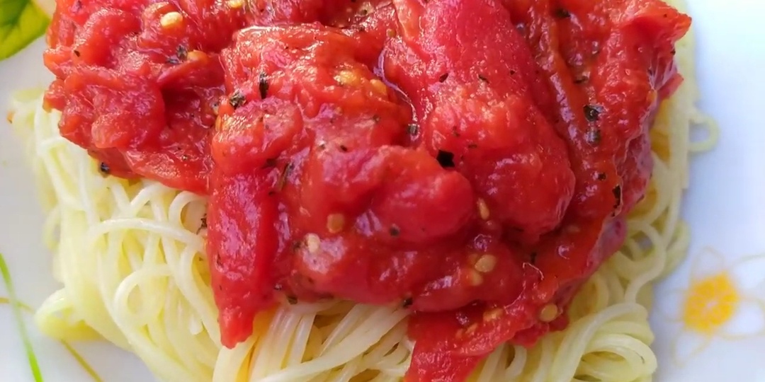 Томаты с базиликом на зиму для макарон и других блюд🍅
