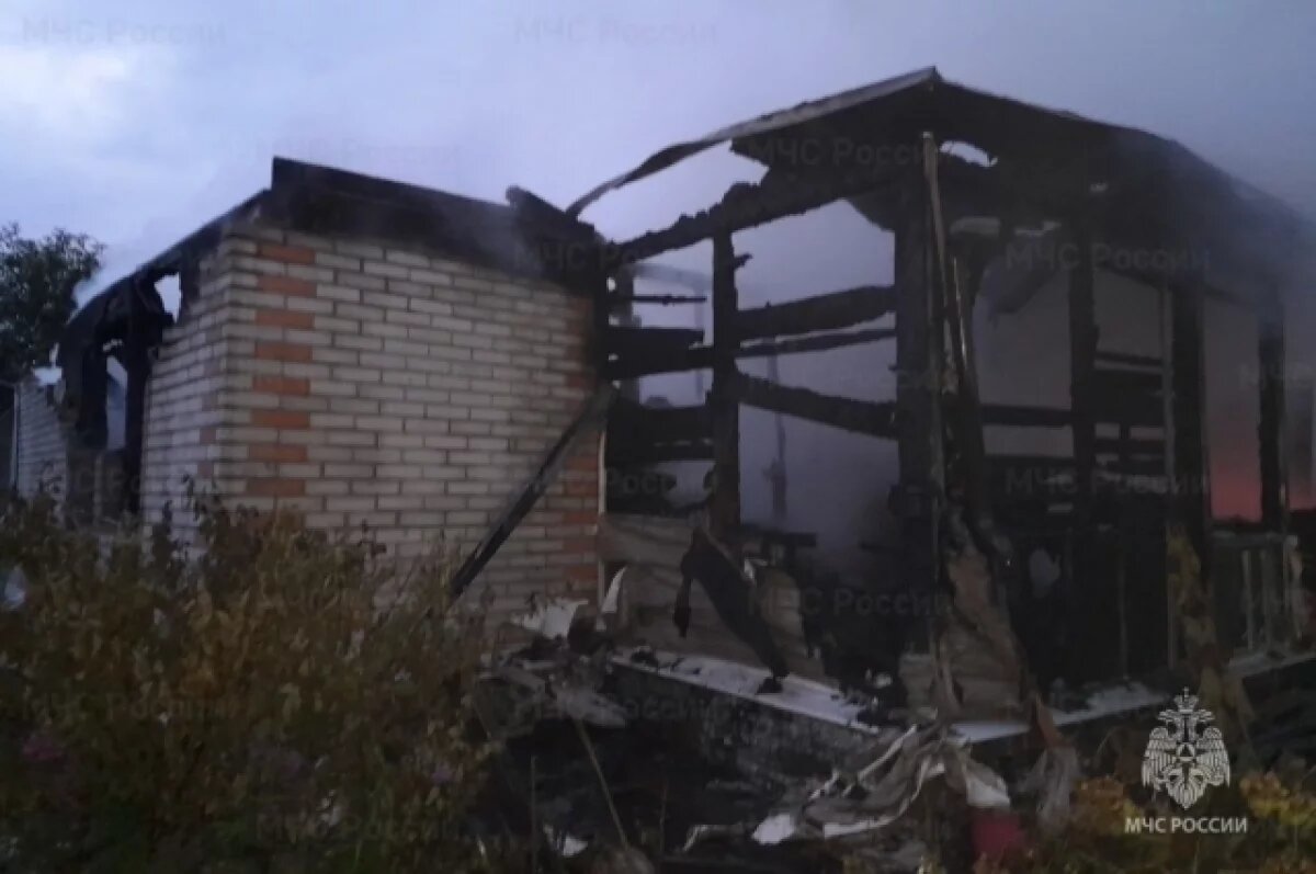    Двенадцатилетний мальчик погиб на пожаре в брянском поселке Роща