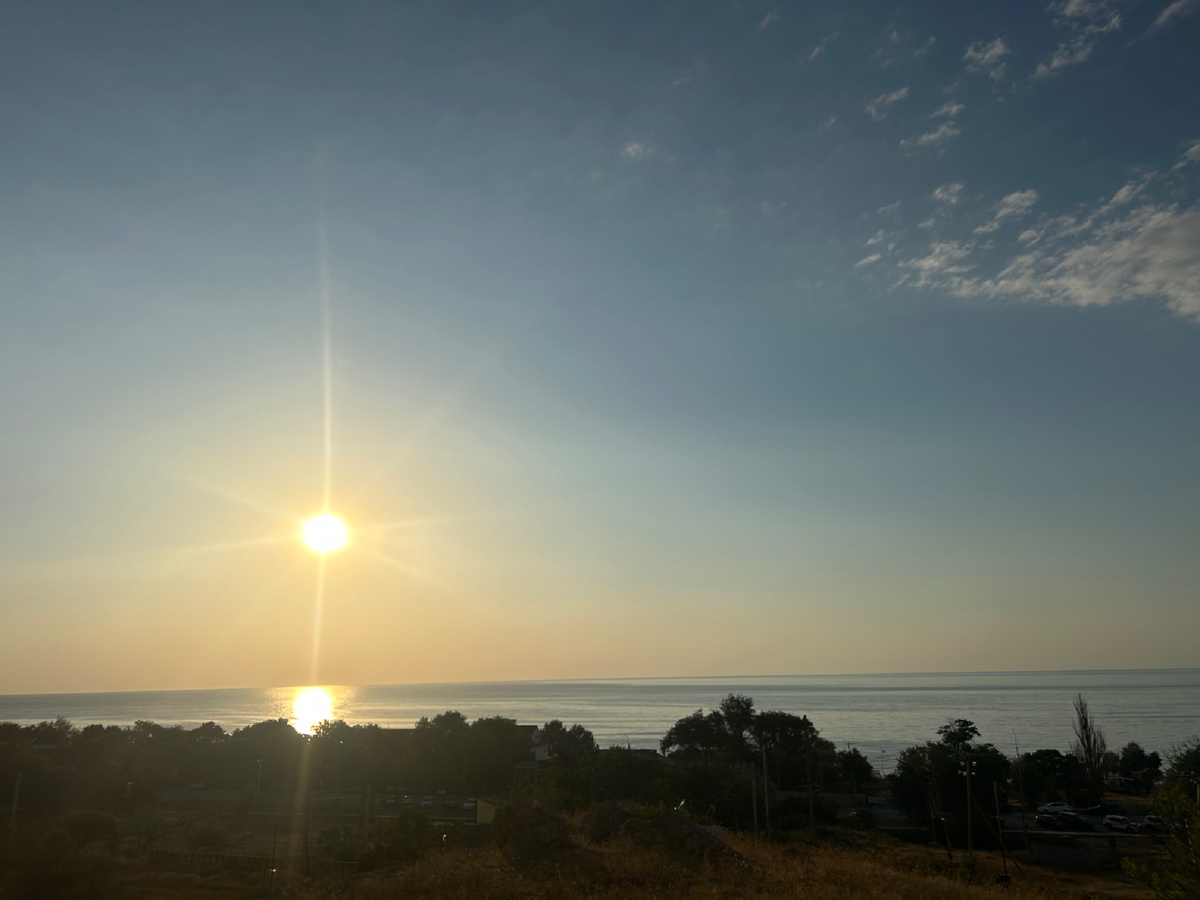 Закаты в Щелкино невероятно хороши