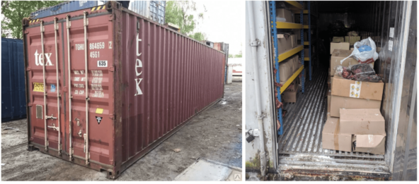 Рефконтейнер – это морской контейнер, но с морозильной установкой, рефрижератором.