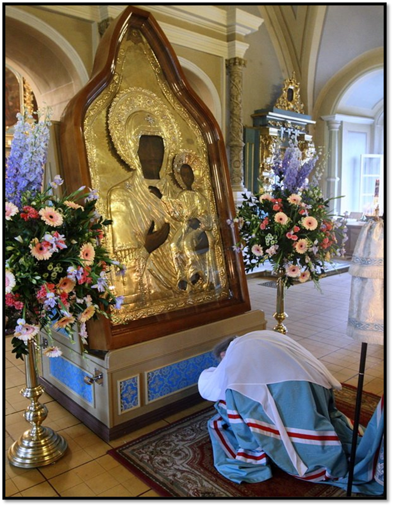 образ Смоленской Божией Матери в Новодевичьем монастыре