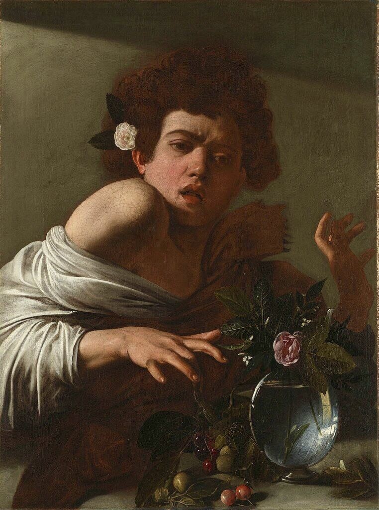 «Мальчик, укушенный ящерицей», 1596