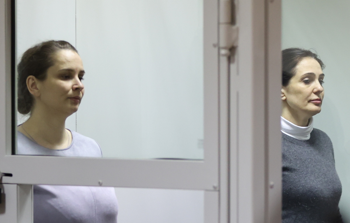    Элина Сушкевич и Елена Белая  Михаил Терещенко/ТАСС