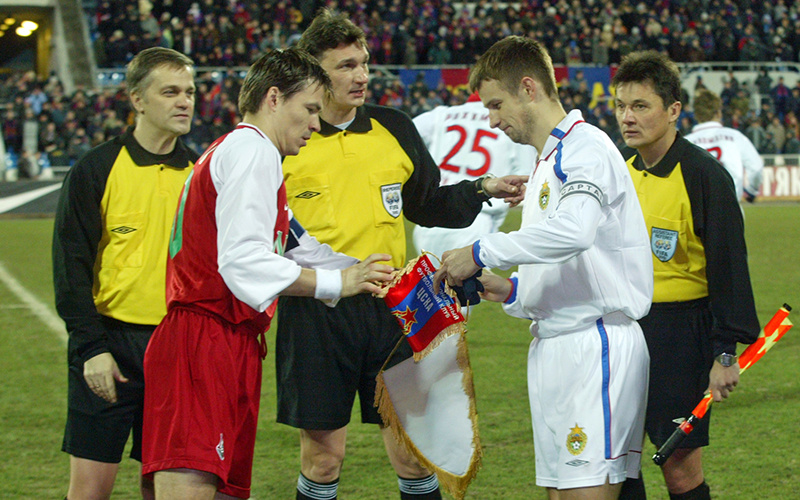 "Золотой" матч ЦСКА - "Локомотив" 2002