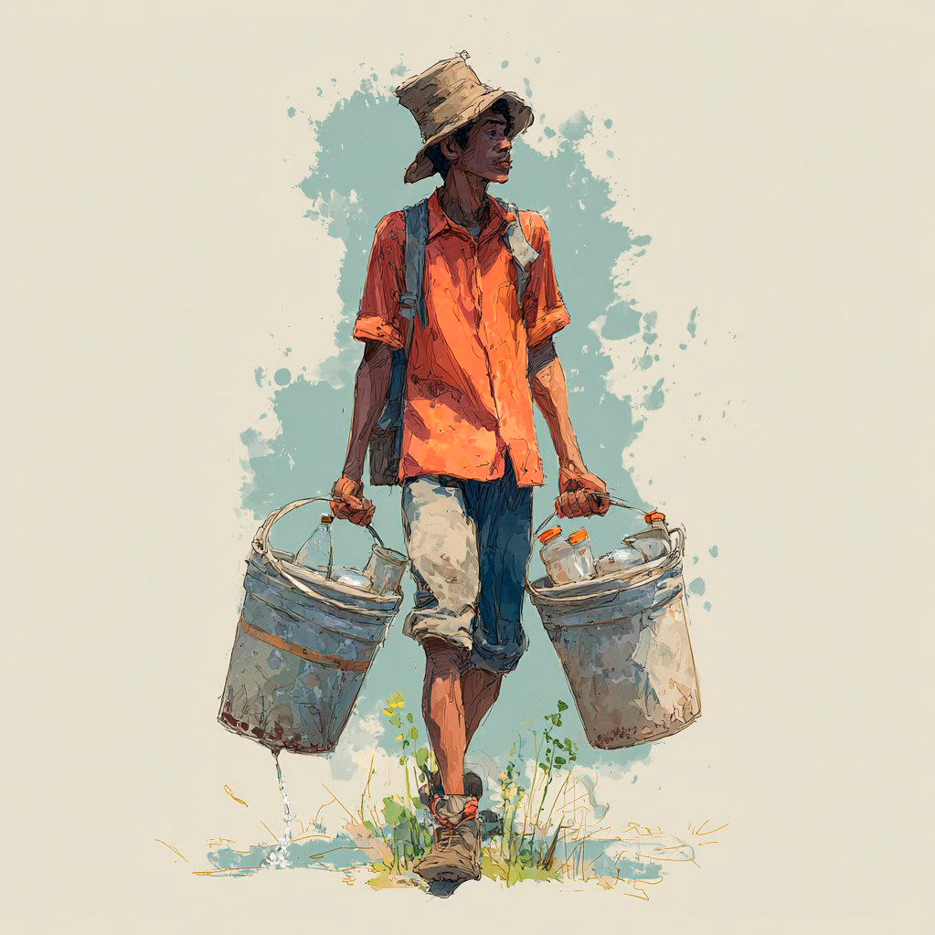 Эта метафора отражает два принципиально разных подхода к своей деятельности и к жизни в целом.