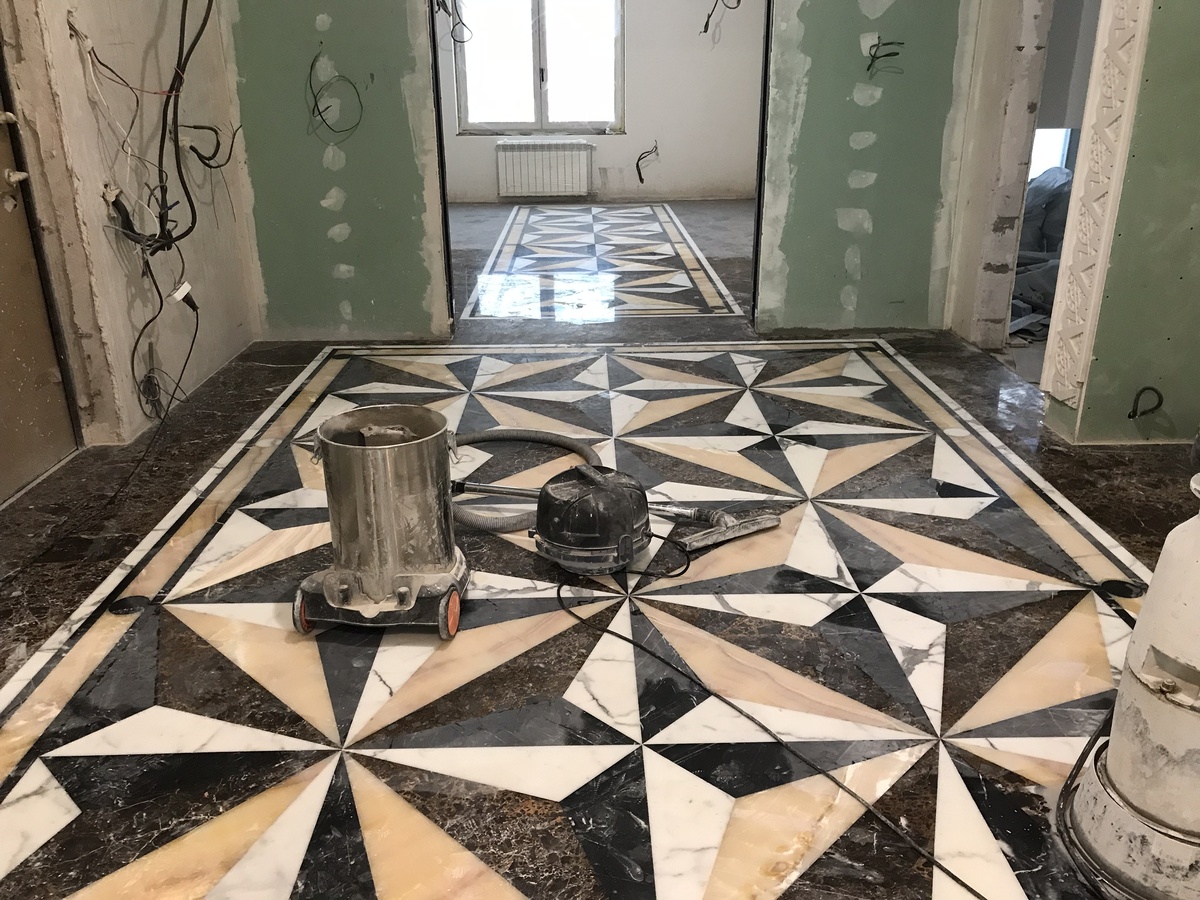 гидроабразивная резка натурального камня