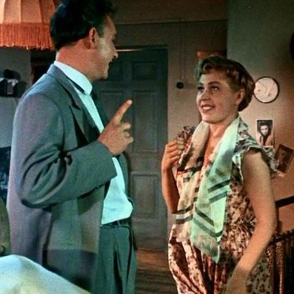 Кадр из фильма Александра Зархи «Высота» (1957)