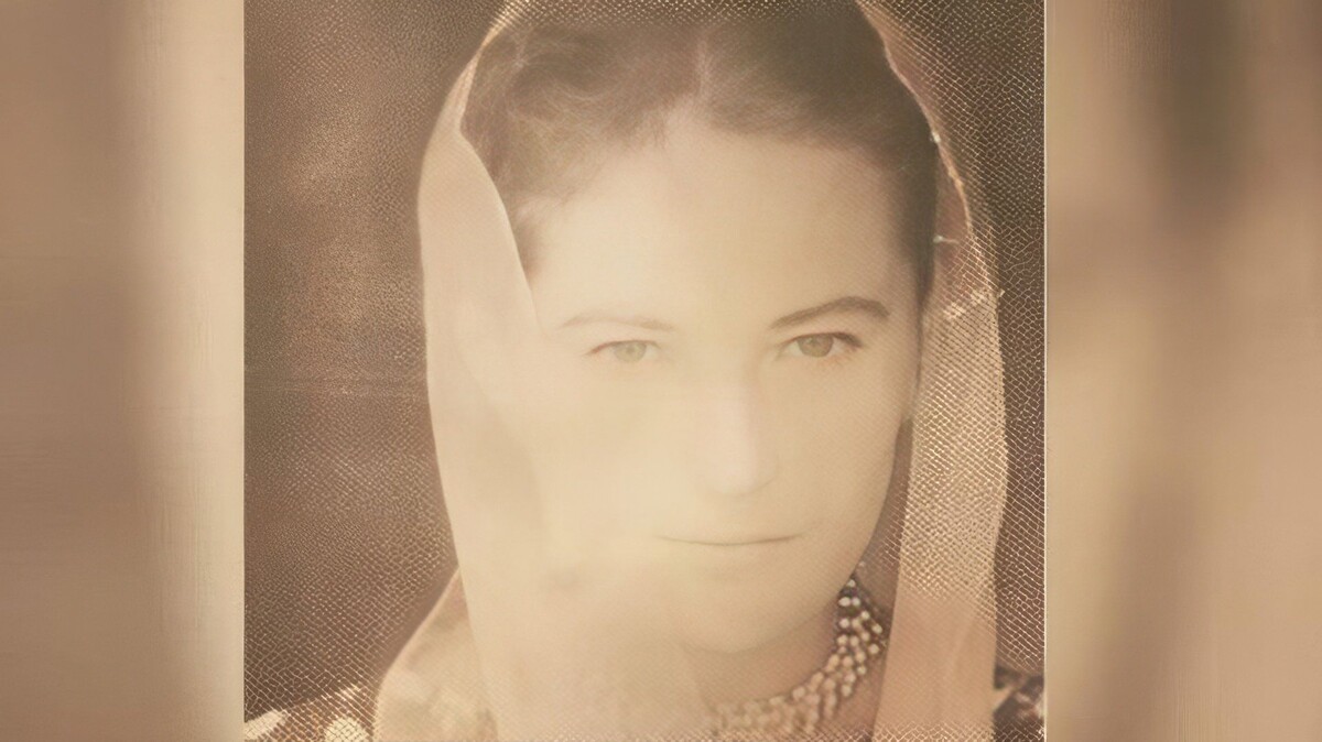    Мама Ларисы Гузеевой в молодости