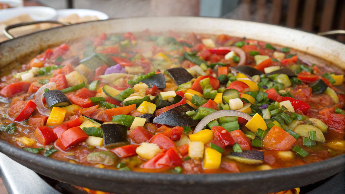 Фото: Овощное рагу писто манчего