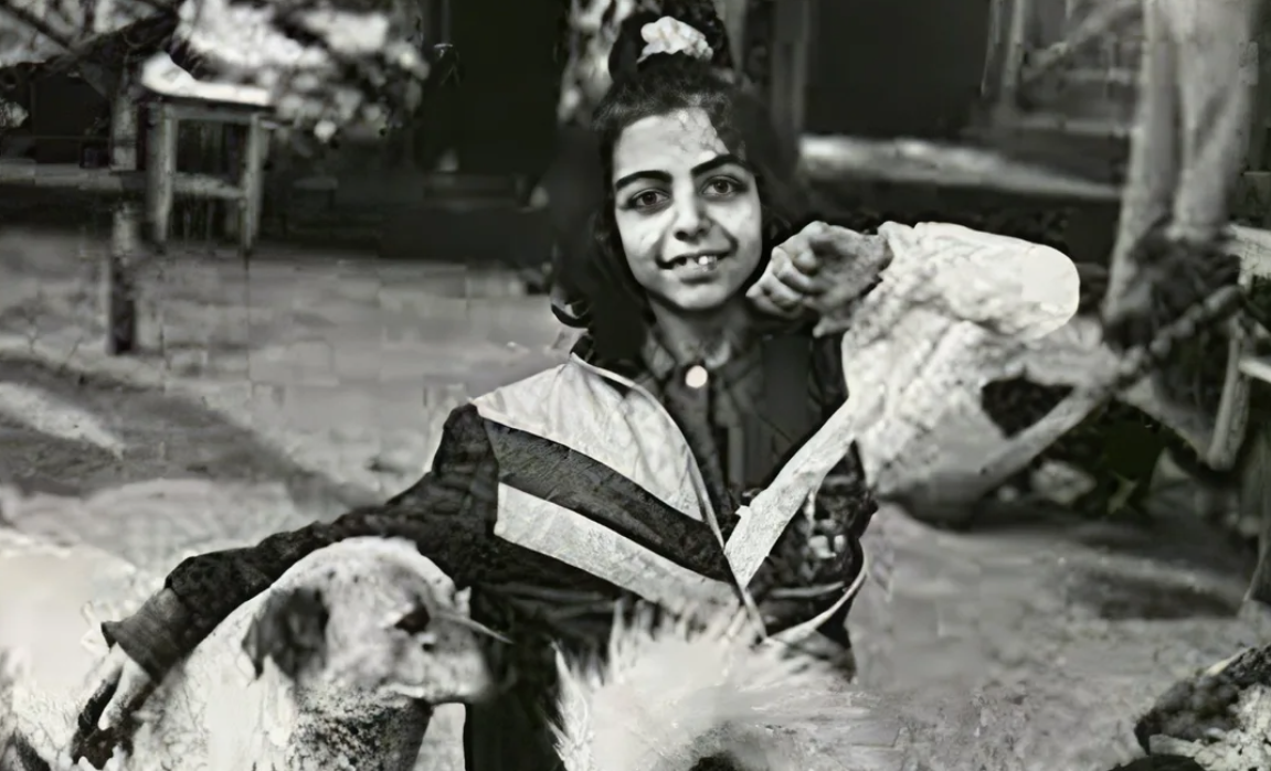 Марго в детстве 