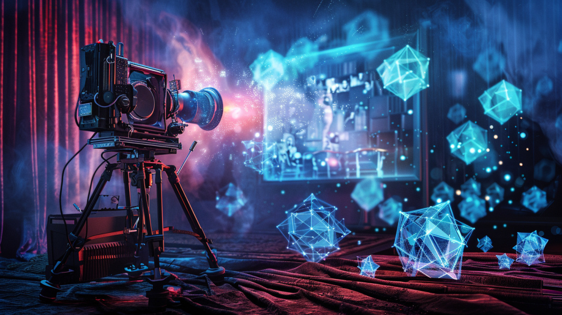 Киностудия будущего: где традиционные камеры снимают голографических актеров. Болливуд входит в эру, когда границы между физическим и цифровым кинопространством окончательно исчезают.