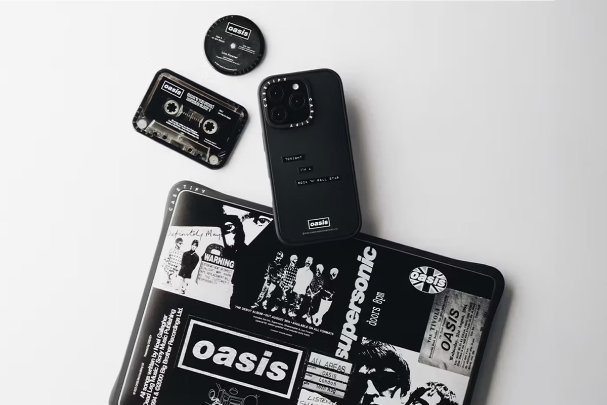    CASETiFY выпустил коллекцию в честь воссоединения Oasis (фото 1)