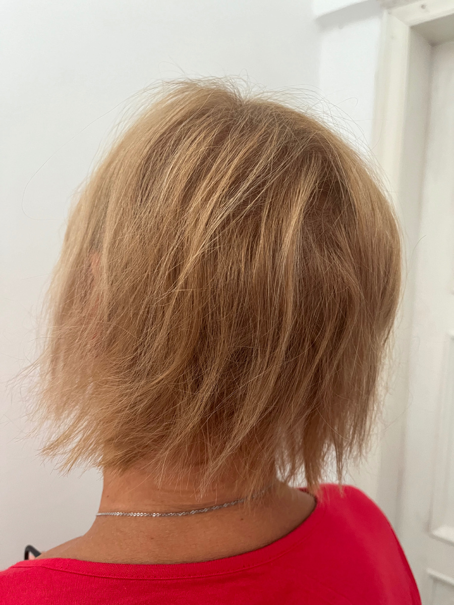 Это я дома покрасила.