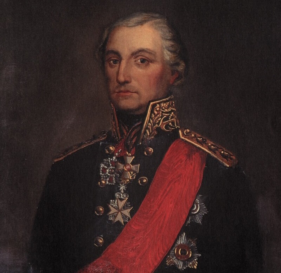 П. Н. Бажанов. Портрет адмирала Петра Ивановича Ханыкова из собрания Центрального военно-морского музея 