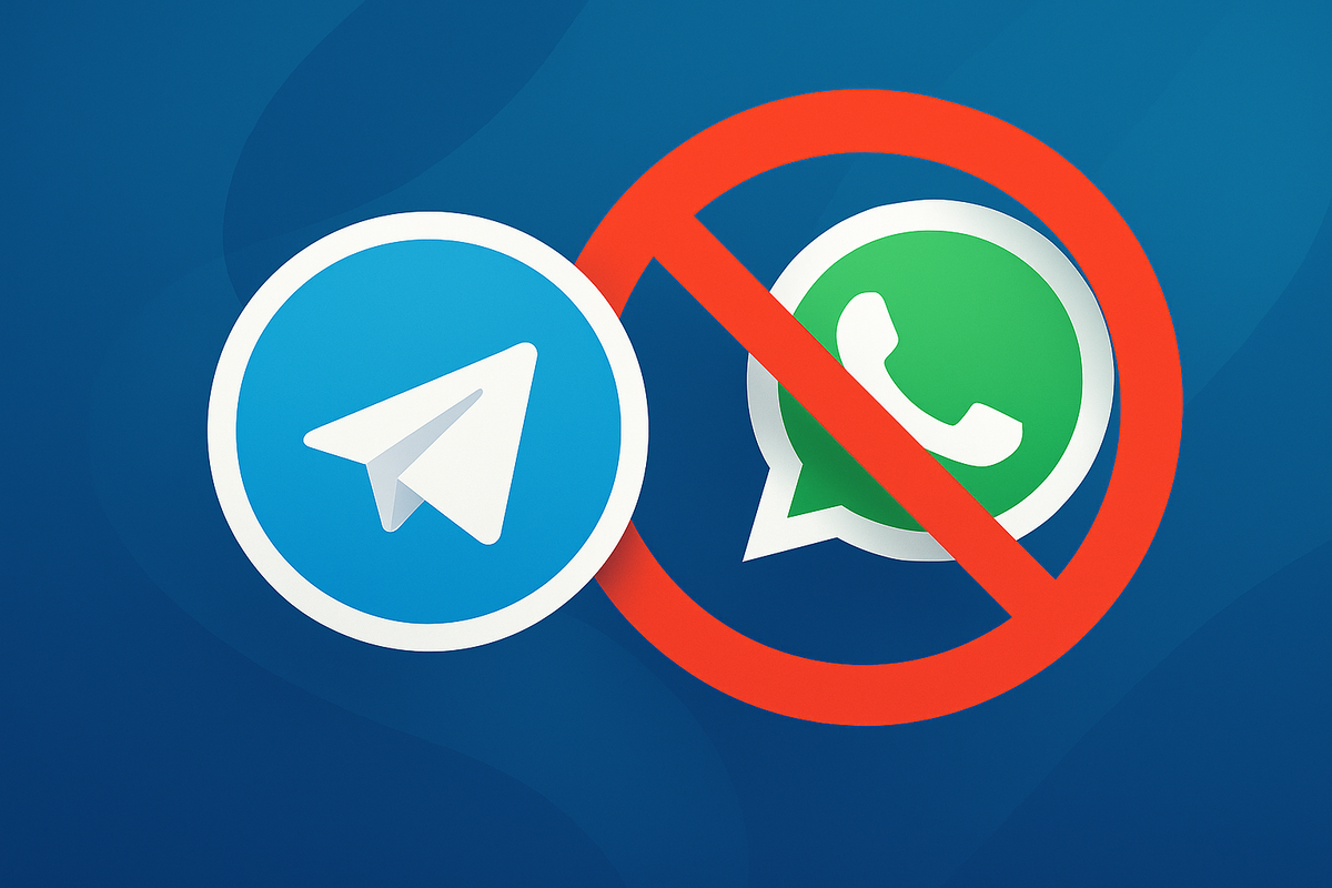 В России предложили запретить звонки в Telegram и WhatsApp*