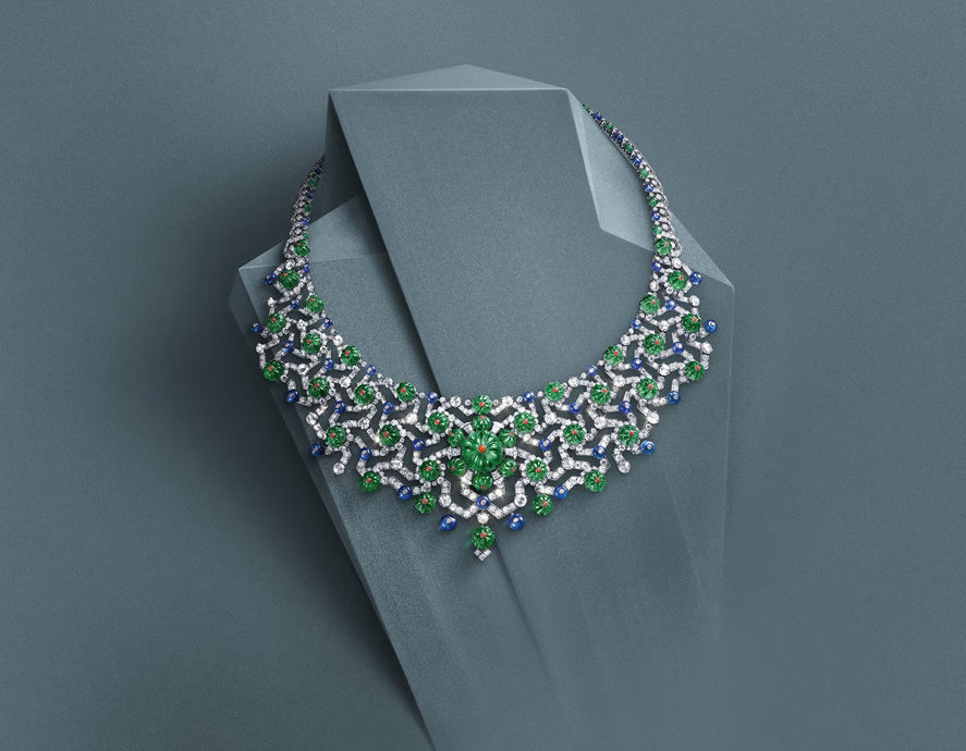 Колье Echina, Tigre и Chryseis из коллекции Cartier Nature Sauvage (3 фото)