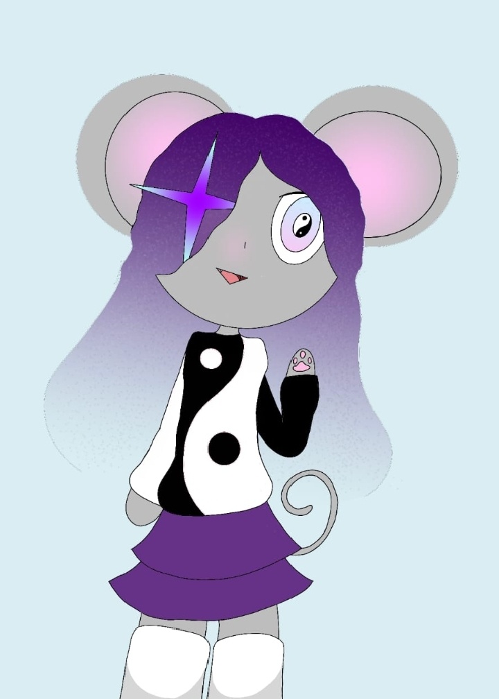 Лаушу. Рисунок Нины Мессинёвой 