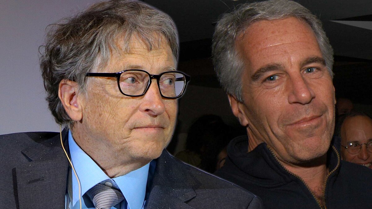Билл Гейтс и Джеффри Эпштейн. Фото из открытого источника