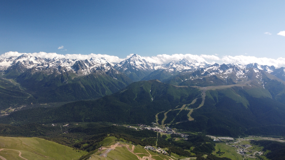 Горные вершины Архыза