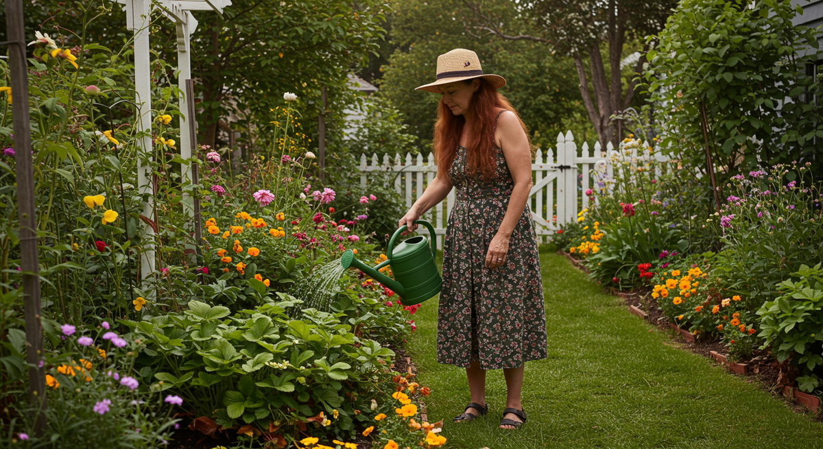 Поливать клубнику холодной водой - большая ошибка