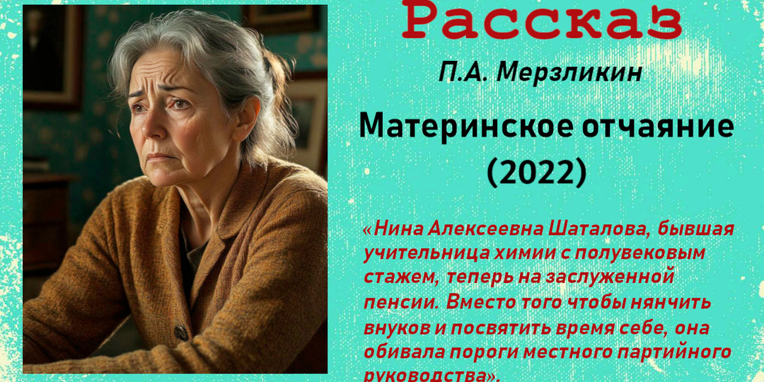 Материнское отчаяние