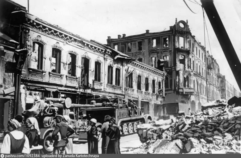 Советская улица в 1941 году.