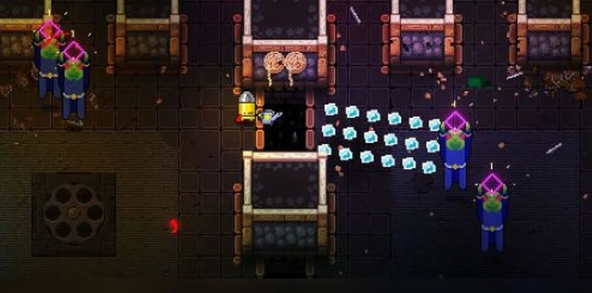 Скриншот из игры "Enter the gungeon"