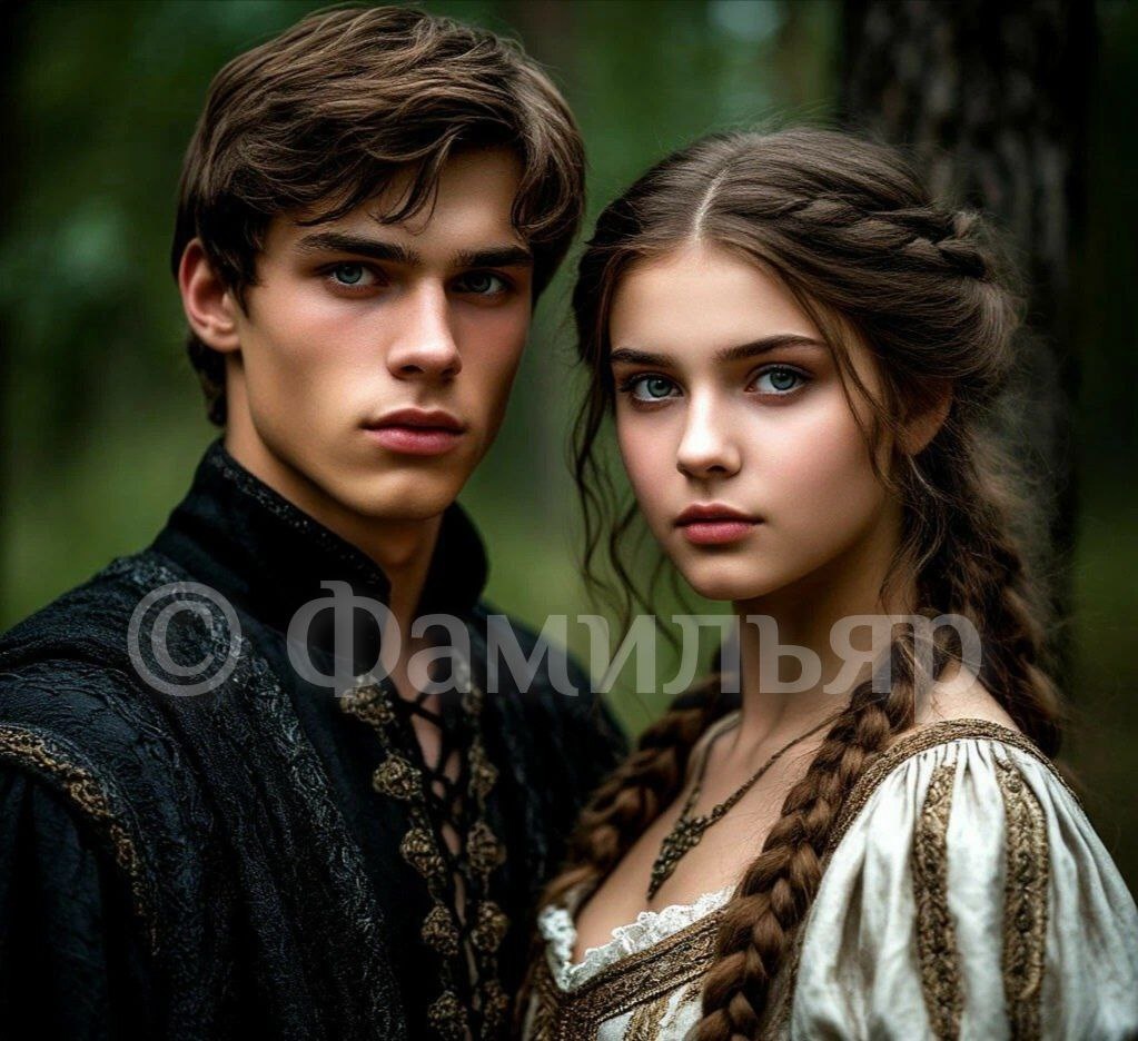 Яглая и Колояр после раскрытия сил. Автор: Ксения Фир. Созданно с помощью ИИ- Шедеврум.