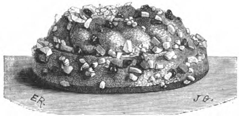 Gâteau trois-frères, рисунок Э. Ронжа в "Le Livre de pâtisserie", Жюль Гуффе, 1873 г.