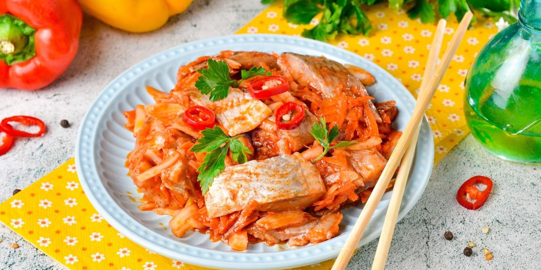 Селедка по-корейски