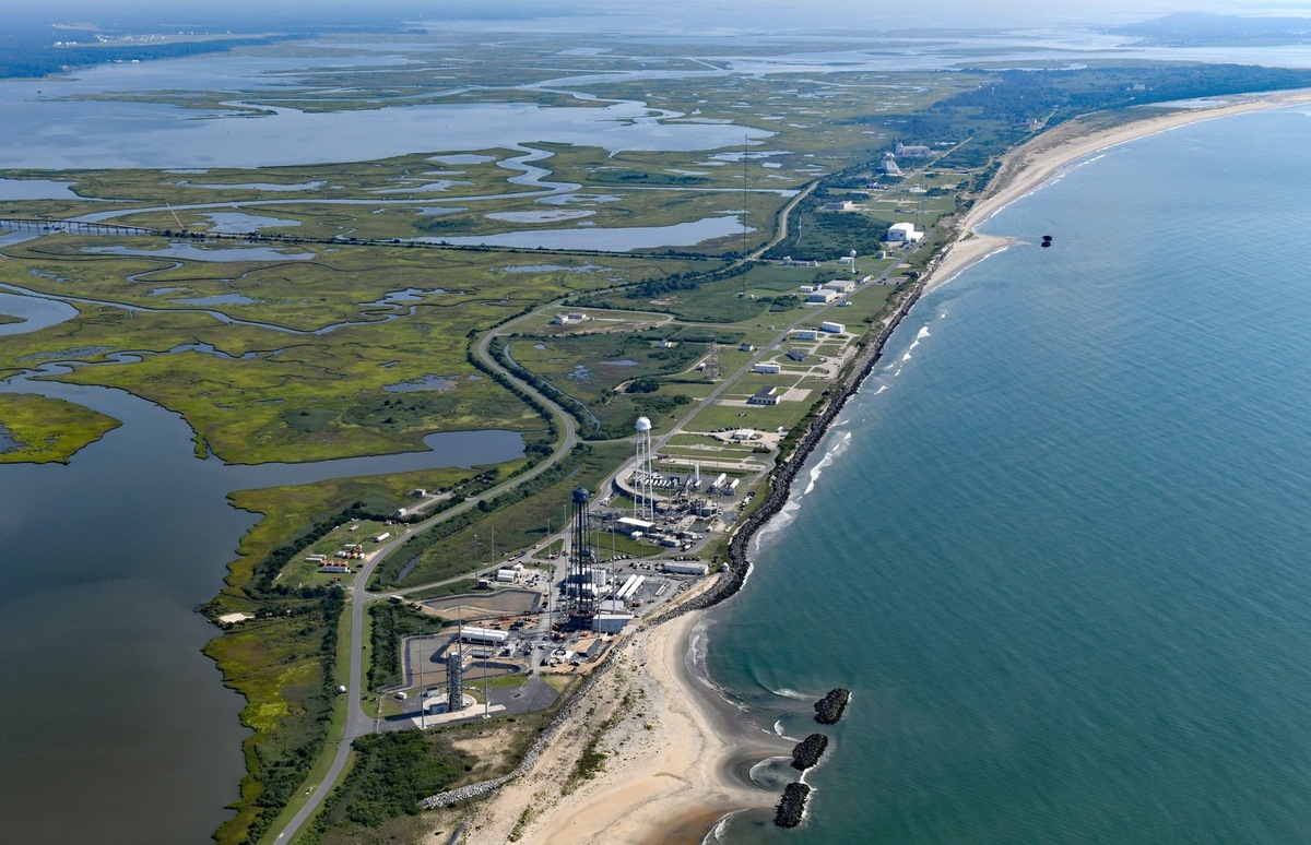    Строительство нового пускового комплекса под ракеты Neutron завершается на космодроме Уоллопс в Вирджинии