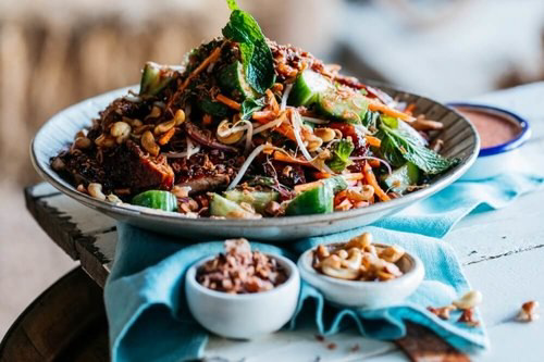 Вариант подачи салата