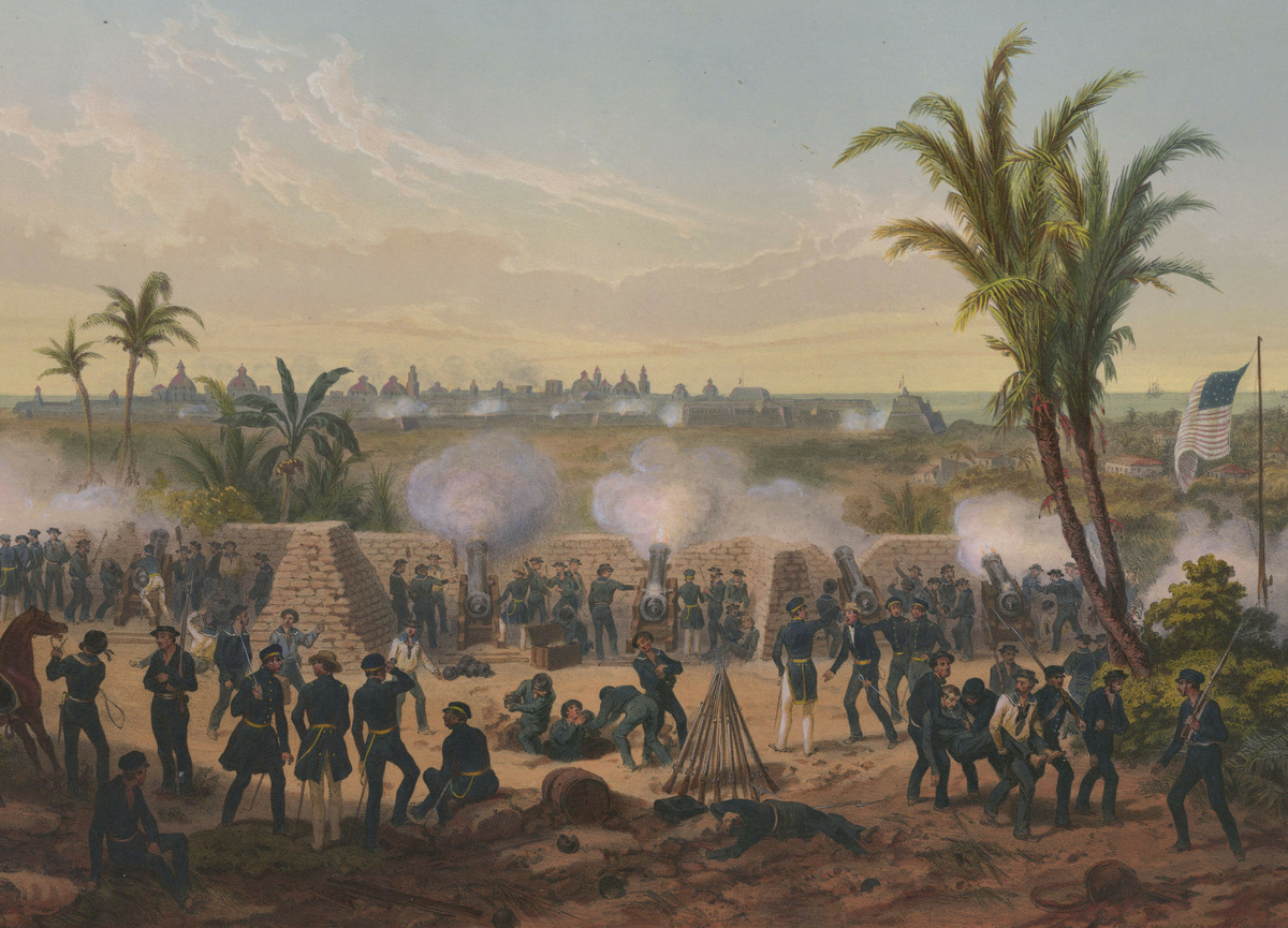 Осада Веракруса. Карл Небель