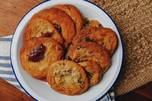 Вариант подачи печенья