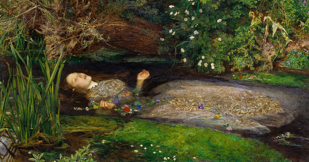 / Джон Эверетт Милле, «Офелия» /