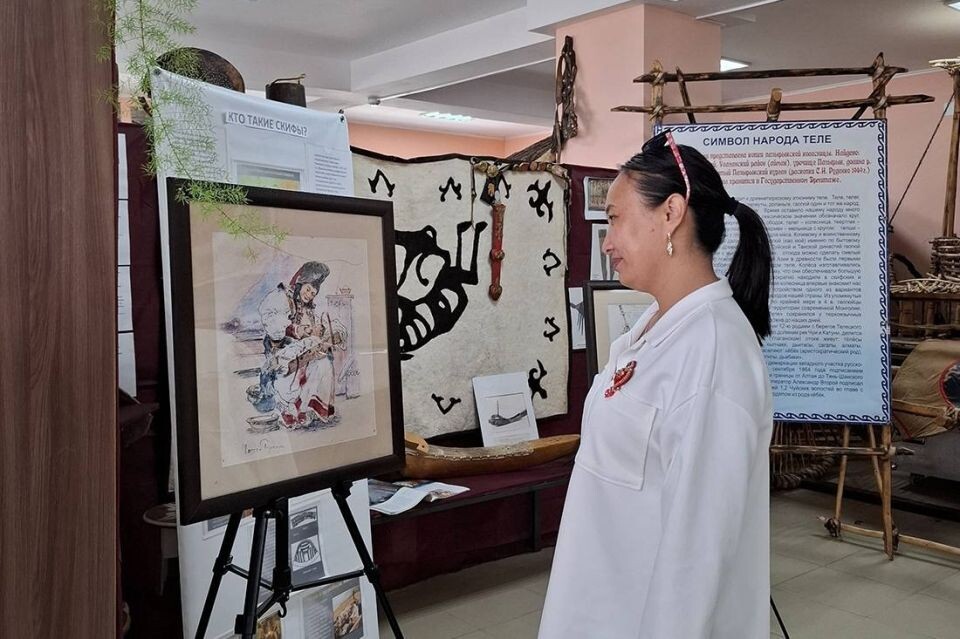    Выставка картин Григория Чорос-Гуркина. Источник: t.me/turchak_andrey