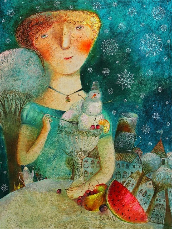 Художница Анна Силивончик