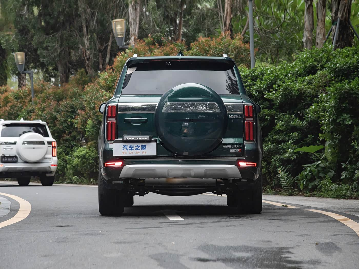 Дизайн задней части нового Tank 500 