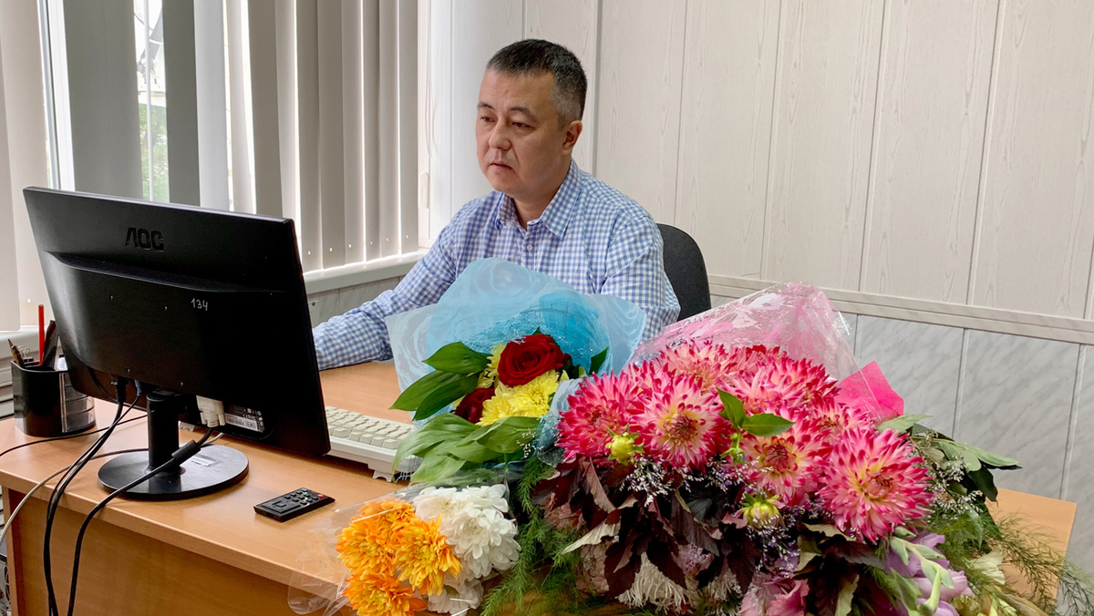 Сельский учитель в День знаний