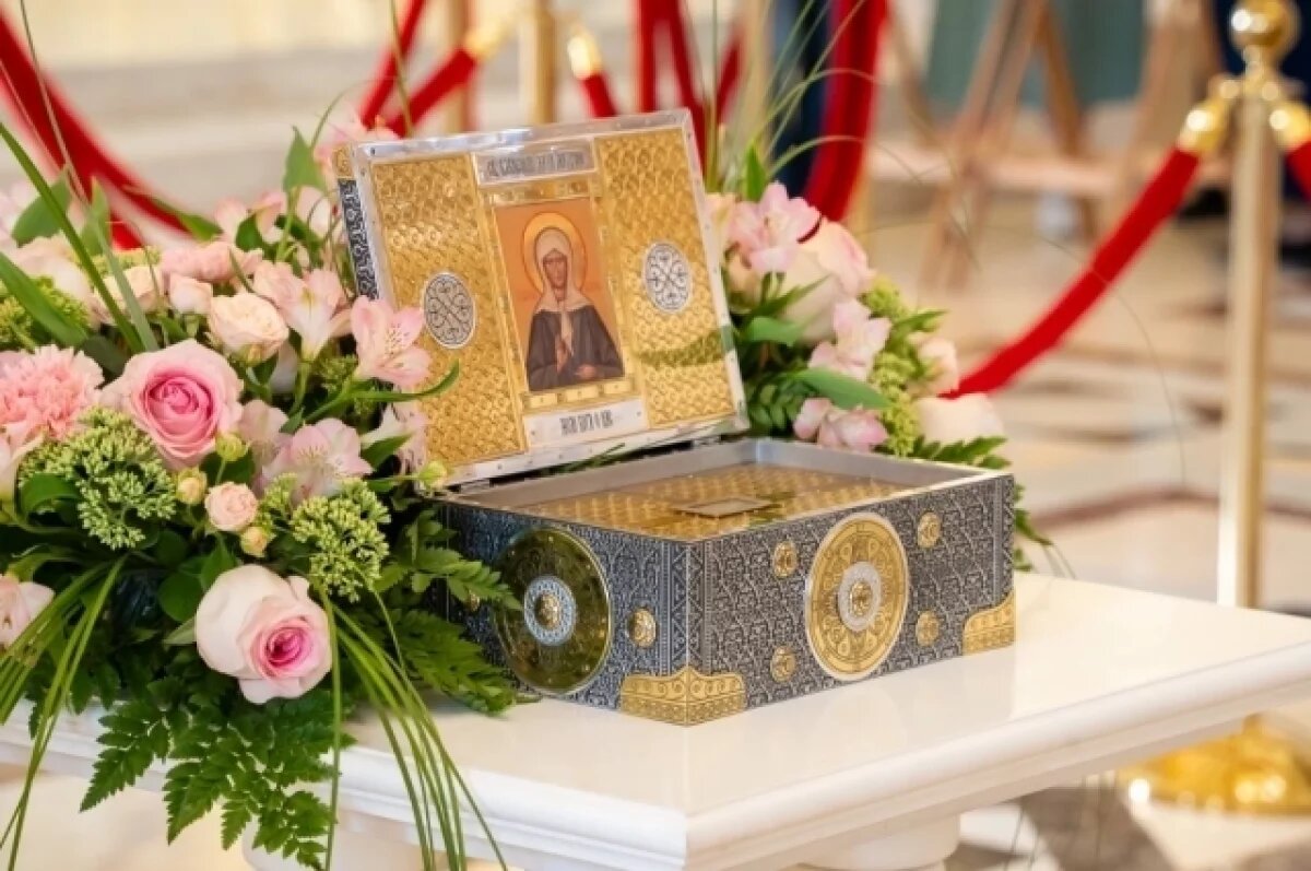    До 25 августа в Пензе будут храниться мощи блаженной Матроны Московской