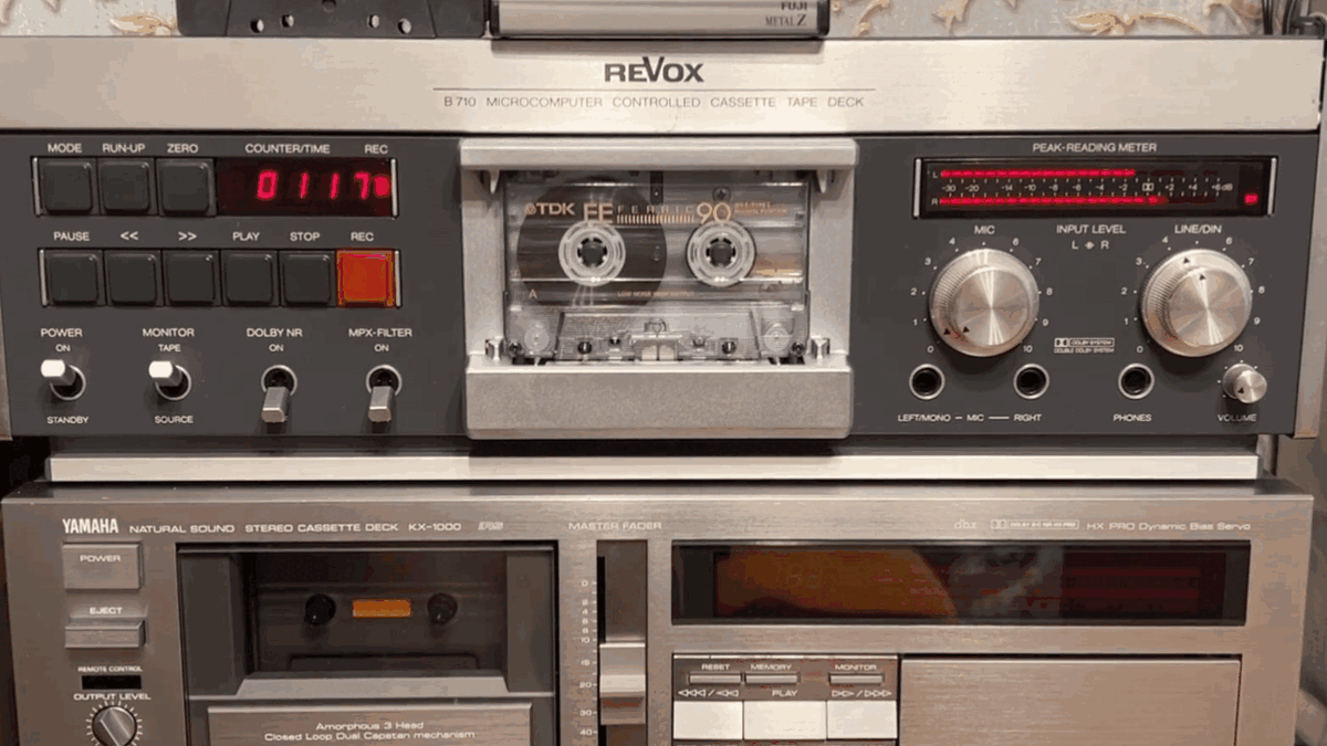 ReVox B710 — швейцарский эталон кассетной техники