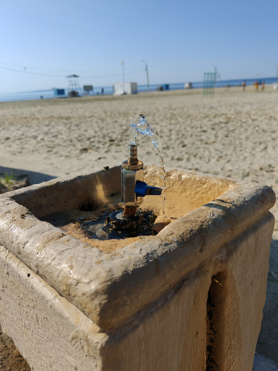 Центральный пляж. Фото автора 