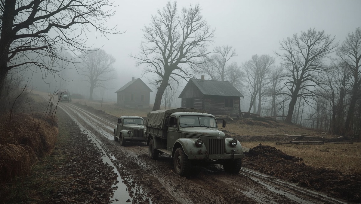 Село Довге. Карпаты