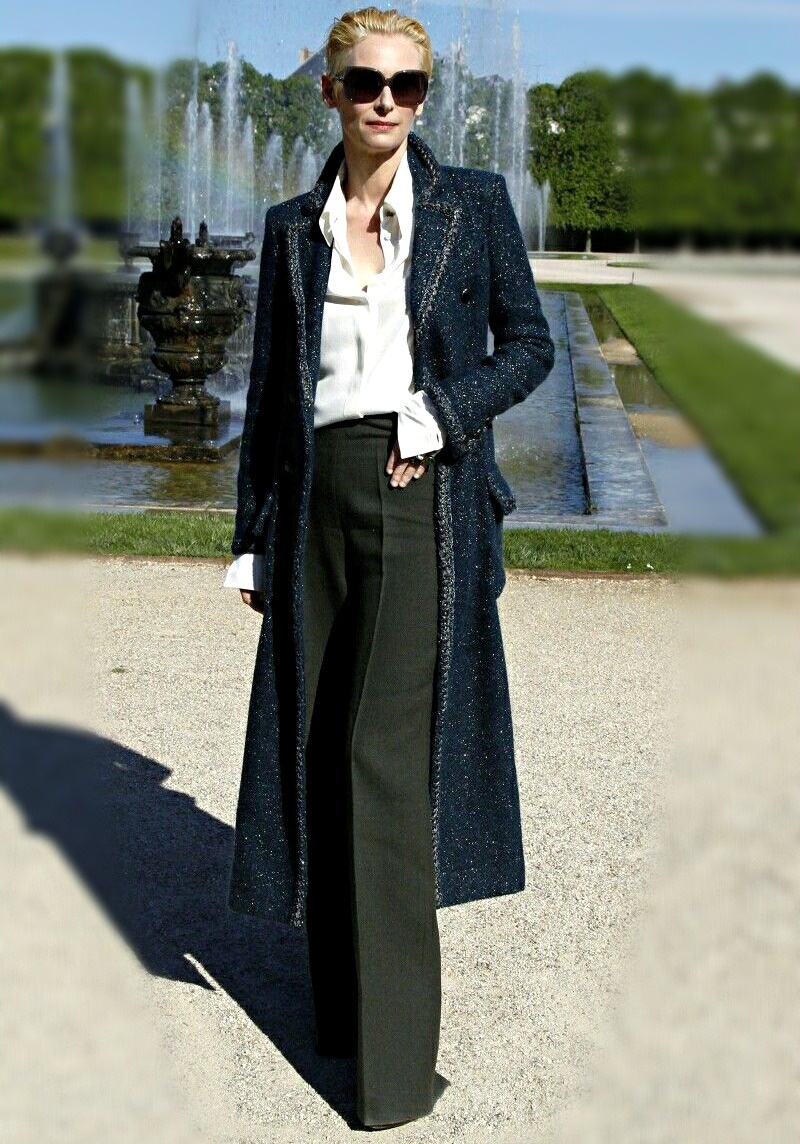 Тильда Суинтон в образе