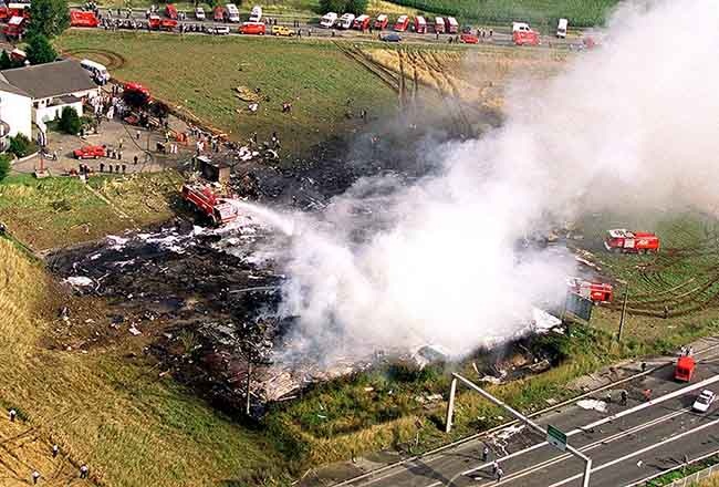 На месте крушения АР