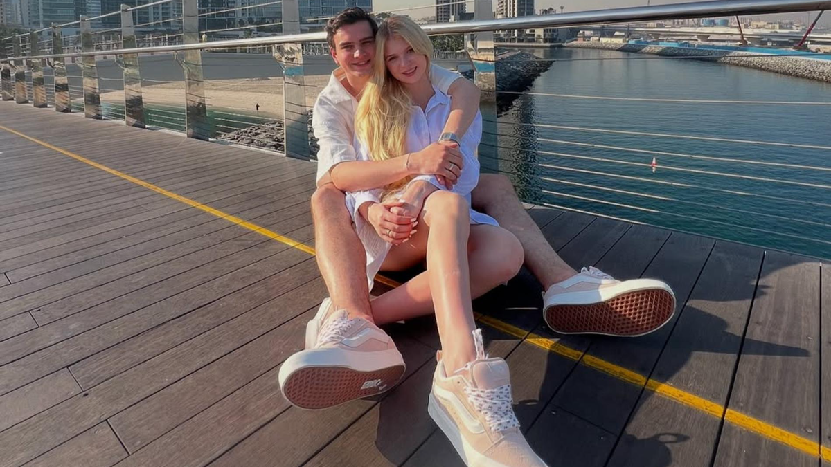    Александра Трусова и Макар Игнатов. Фото: Инстаграм (запрещён в РФ) @avtrusova