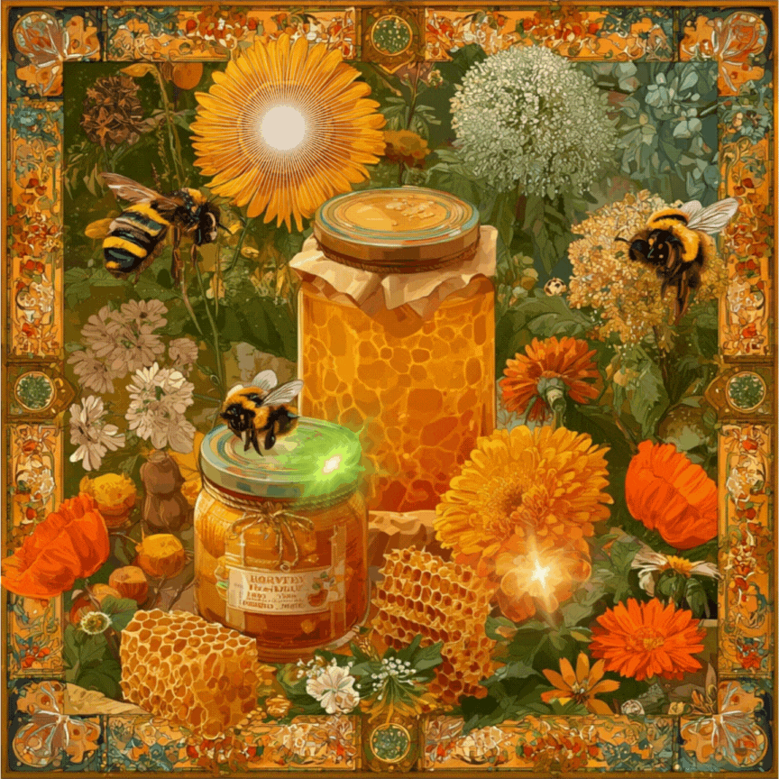 Открытка создана «Известиями»
Оригинальная анимация с поздравлением к Медовому спасу