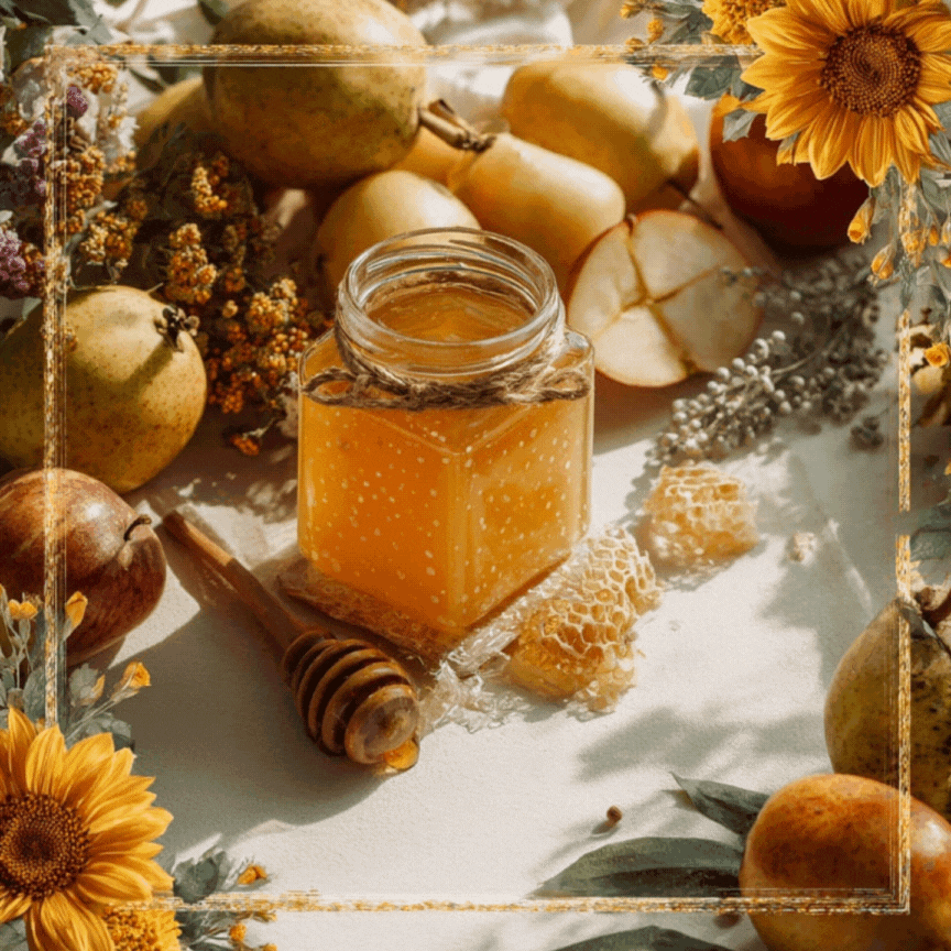 Открытка создана «Известиями»
Красивая анимированная картинка с поздравлением к Медовому спасу