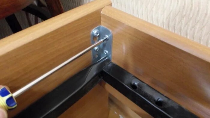 соединение кровати 